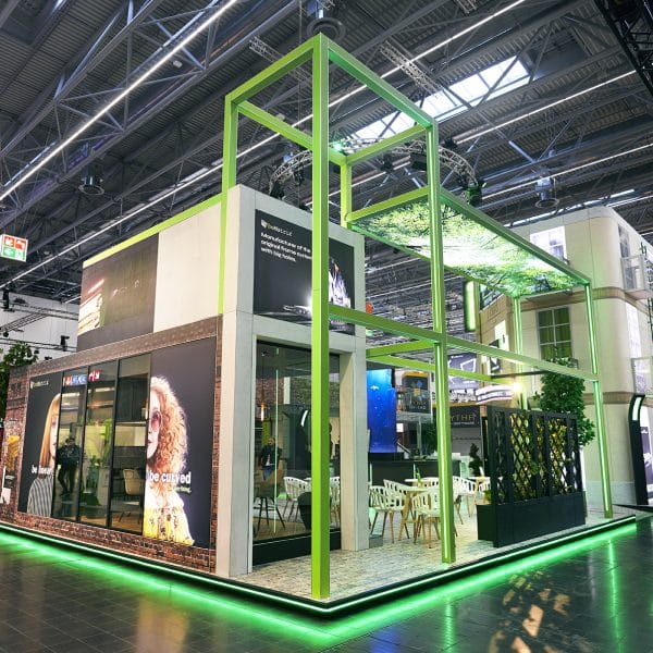 Euroshop modular booth Bematrix